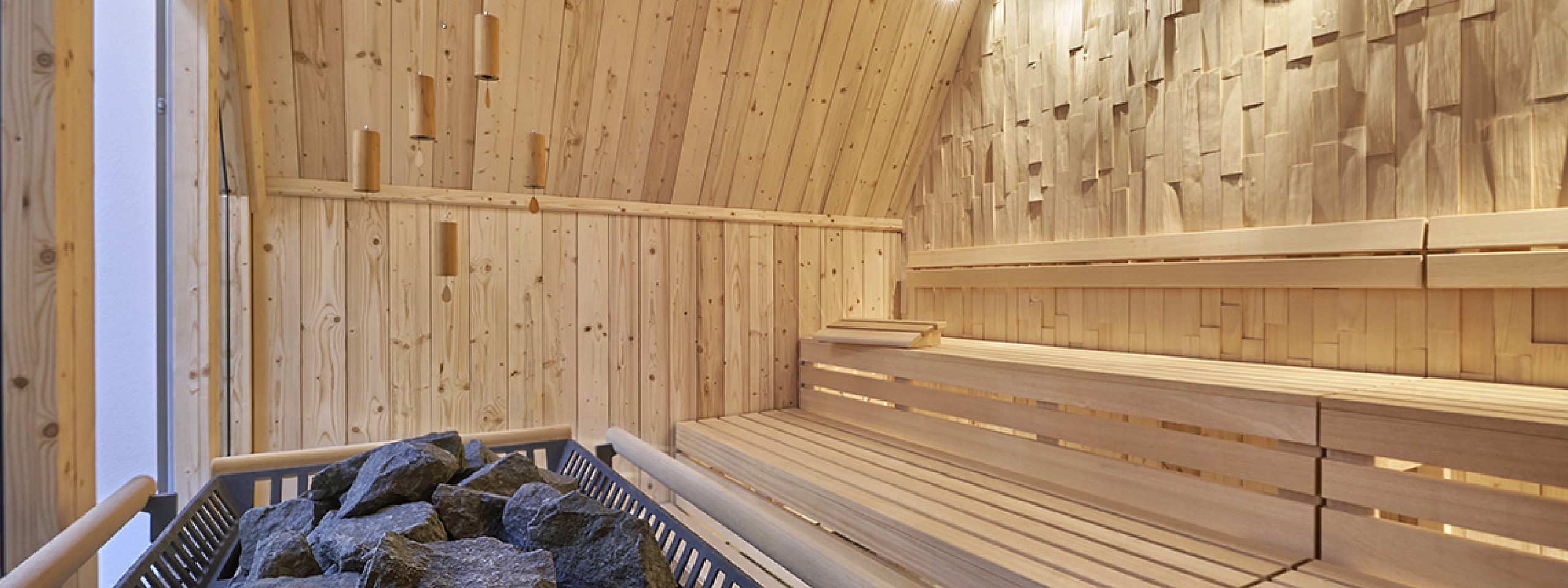 Infrarot Sauna im Day Spa des Hotels im Schwarzwald.