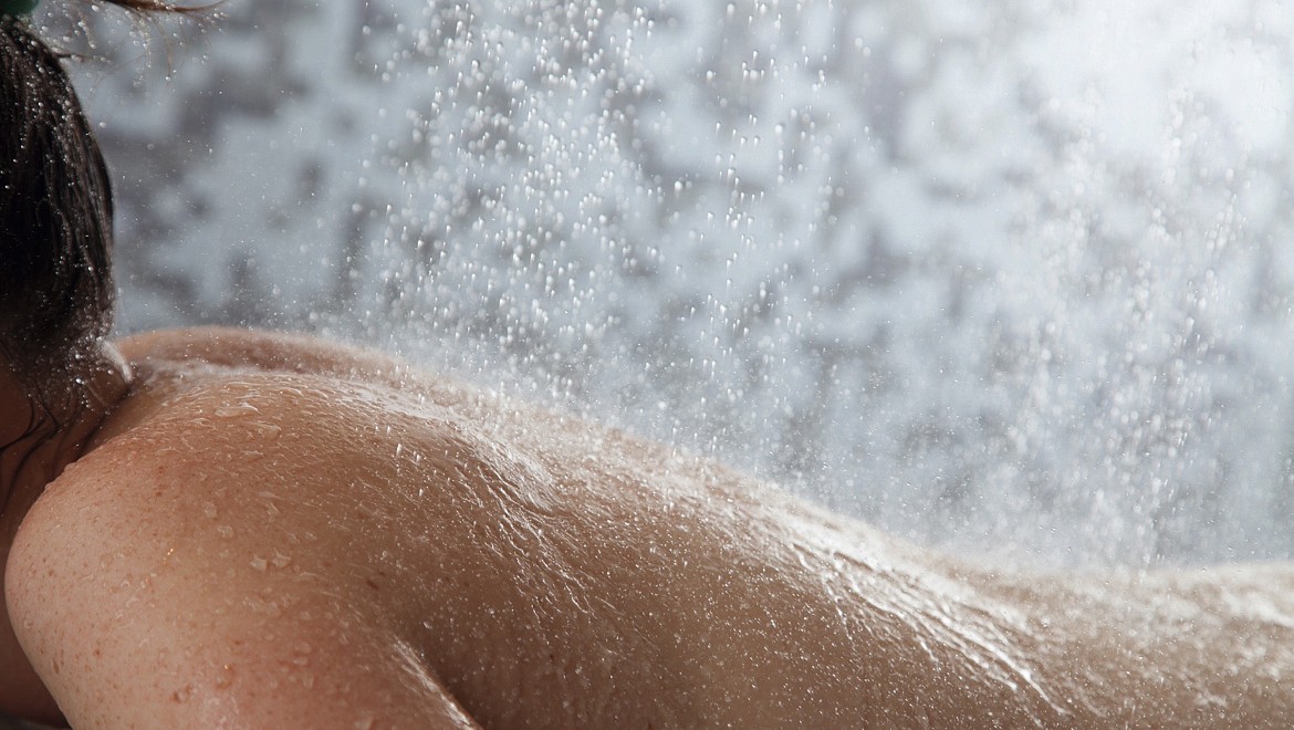 Traube Tonbach Wellness Spa Horizontal-Shower